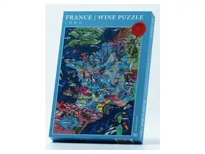 Sista dagarna | Water & Wines France - Wine Puzzle (1000)
