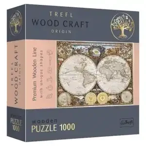 Bra pris just nu - Trefl Träpussel Wood Craft - Ancient World Map (1000)