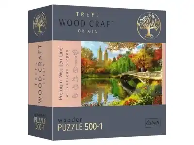 Trefl Träpussel Wood Craft - Dominic Davison, Central Park - Manhattan, New York (501) | Mycket efterfrågad