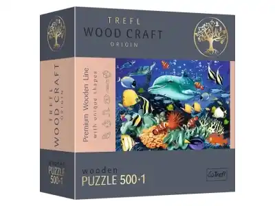 Trefl Träpussel Wood Craft - Sea Life (501) - Mycket populär