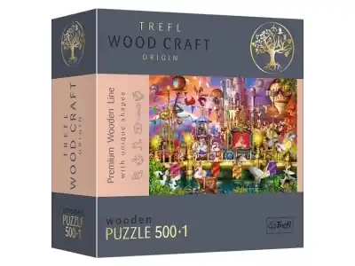 Erbjudandet går snart ut | Trefl Träpussel Wood Craft - Ciro Marchetti, Magical World (501)