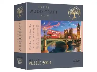 Trefl Träpussel Wood Craft - Dominic Davison, Big Ben - London (501) | Superpris