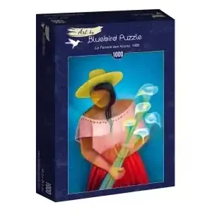 Bluebird Puzzle Louis Toffoli - La Femme aux Arums, 1985 (1000) - Dagens erbjudande