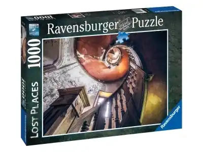 Ravensburger Lost Places - Oak Spiral, Spiral Staircase (1000) | Dagens deal