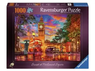 Ravensburger Dominic Davison - Sunset at Parliament Square, London (1000) | Sista dagarna