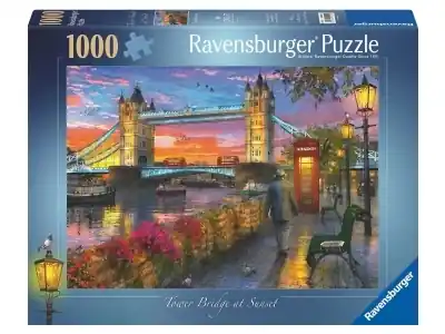 Ravensburger Dominic Davison - Tower Bridge at Sunset (1000) - Favorit
