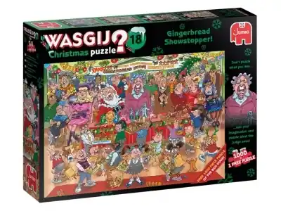 Wasgij? Christmas 18 Gingerbread Showstopper (2 x 1000) | Expressleverans