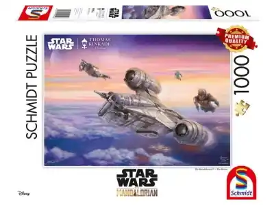 Extra bra pris - Schmidt Thomas Kinkade, Studios - Star Wars, The Mandalorian - The Escort (1000)