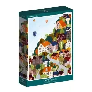 Pieces & Peace Forest City (1000) - I lager