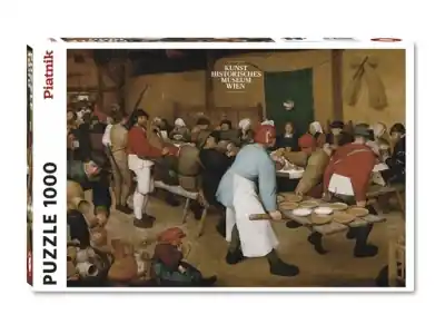 Trygg betalning | Piatnik Pieter Bruegel the Elder - Peasant Wedding, ca 1568 (1000)