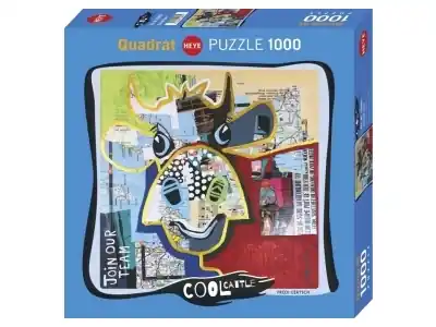 Heye Quadrat - Cool Cattle, Dotted Cow (1000) | Finns tillgänglig