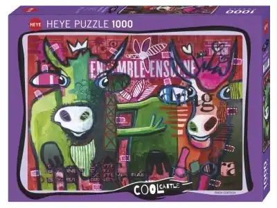 Heye Cool Cattle - Striped Cows (1000) - Professionell kvalitet