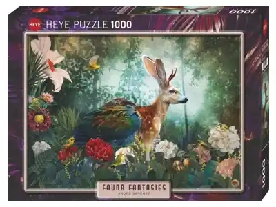 Premiumkvalitet | Heye Fauna Fantasies - Jackalope (1000)