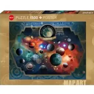 Ta chansen - Heye Map Art - Space World (1500)