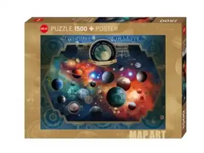 Ta chansen - Heye Map Art - Space World (1500)