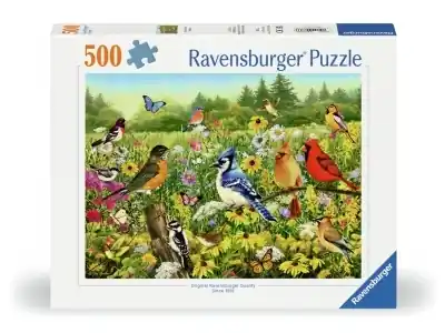 Professionell kvalitet - Ravensburger Birds in the Meadow (500)