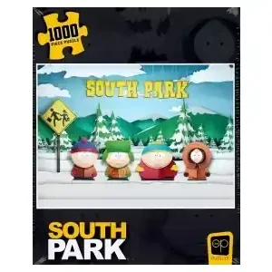 Missa inte erbjudandet - USAopoly South Park - Paper Bus Stop (1000)