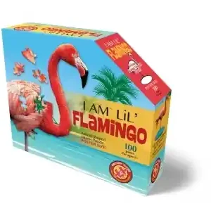 Madd Capp Puzzles I am Lil‘ Flamingo (100) | Premium