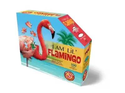 Madd Capp Puzzles I am Lil‘ Flamingo (100) | Premium