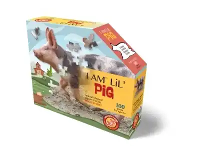 Bra pris just nu - Madd Capp Puzzles I am Lil‘ Pig (100)