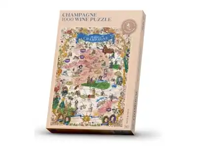 Water & Wines The World of Champagne Puzzle (1000) | Kundfavorit