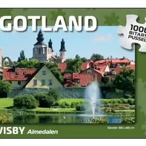 Tryggt köp - Svenskapussel Gotland - Visby, Almedalen (1000)