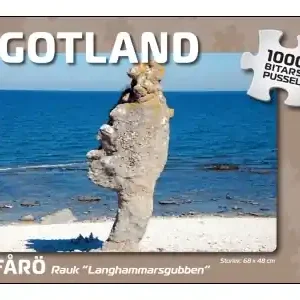 Beställ online - Svenskapussel Gotland - Fårö, Rauk Langhammarsgubben (1000)