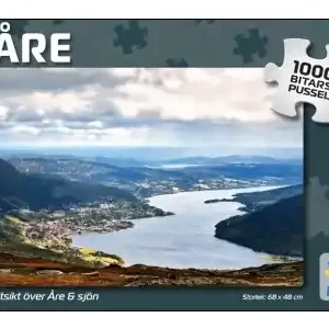 Expressleverans | Svenskapussel Åre - Utsikt över Åre och Sjön (1000)