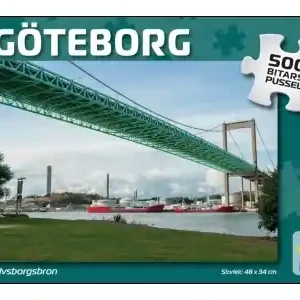 Favorit hos kunderna - Svenskapussel Göteborg - Älvsborgsbron (500)