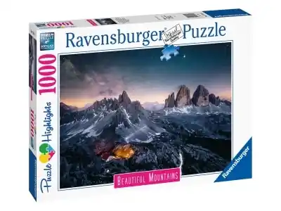 Missa inte | Ravensburger Beautiful Mountains - Three Peaks, Dolomites (1000)