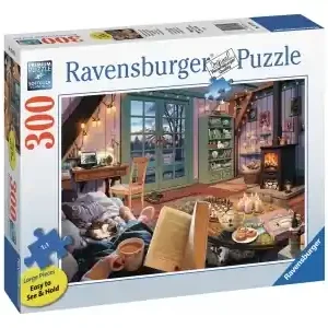 Prissänkt - Ravensburger Steve Read - Cozy Retreat, XL - Large Pieces (300)