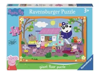 Prisnedsättning - Ravensburger Golvpussel - Greta Gris (Peppa Pig) - Fun at the Club House (24)