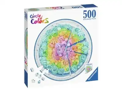 Ravensburger Circle of Colors - Rainbow Cake (500) - Reapris
