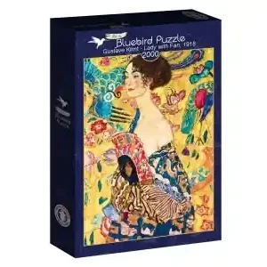 Bluebird Puzzle Gustav Klimt - Lady With Fan, 1918 (2000) - Finns att beställa