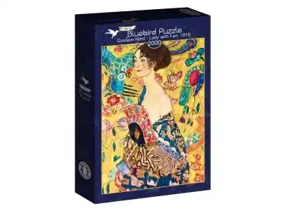 Bluebird Puzzle Gustav Klimt - Lady With Fan, 1918 (2000) - Finns att beställa