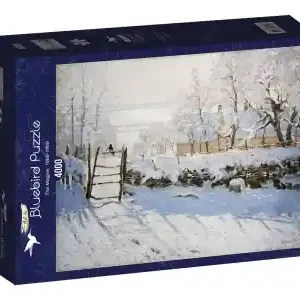 Bluebird Puzzle Claude Monet - The Magpie, 1868 - 1869 (4000) | Expressleverans
