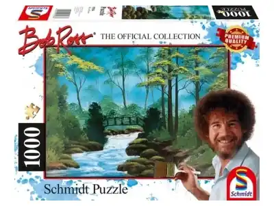 Missa inte erbjudandet | Schmidt Bob Ross - Secluded Bridge (1000)