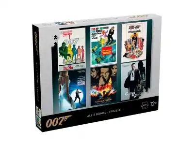 Winning Moves James Bond 007 - All 6 Bonds (1000) | Endast idag