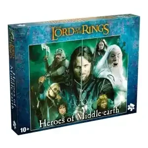 Rekommenderas | Winning Moves Lord of the Rings - Heroes of Middle-Earth (1000)