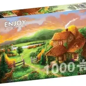 Enjoy Cottage at Dusk (1000) - Nyhet