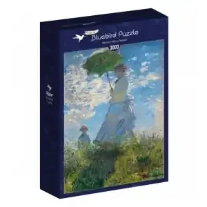 Bluebird Puzzle Claude Monet - Woman with a Parasol, Madame Monet and Her Son (3000) - Få kvar i lager