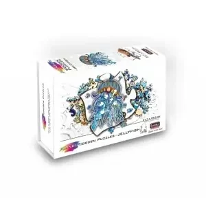 Eureka Rainbow Wooden Puzzles, Jellyfish (106) - Deal