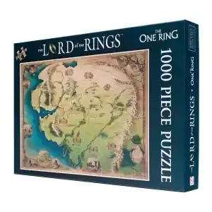 Erbjudande - SD Games The Lord of the Rings, The One Ring - Map of Eriador (1000)