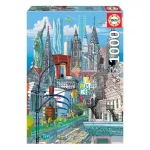 Bästa pris - Educa Carlo Stanga - New York (1000)