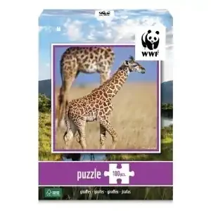 WWF Puzzle Giraffes (100) | Finns att beställa
