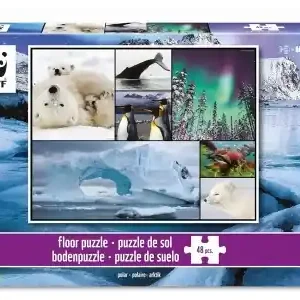 Sänkt pris - WWF Puzzle Golvpussel - Polar (48)