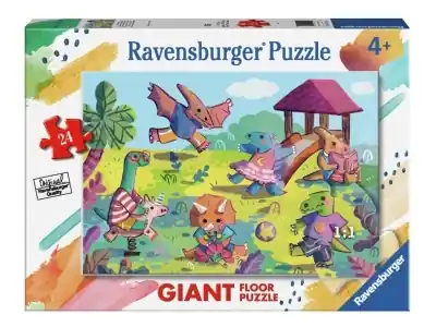 Ravensburger Golvpussel - Dinosaurs at the Playground (24) - Slutrea
