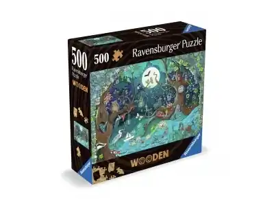 Sista chansen - Ravensburger Wooden Träpussel - Fantasy Forest (500)