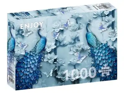Rea | Enjoy Blue Peacocks (1000)