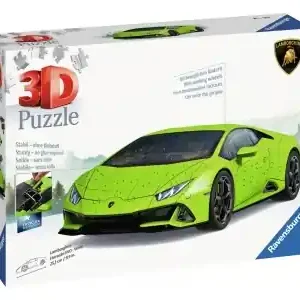 Ravensburger 3D - Lamborghini Huracan EVO, Green (156) | Tidsbegränsat erbjudande